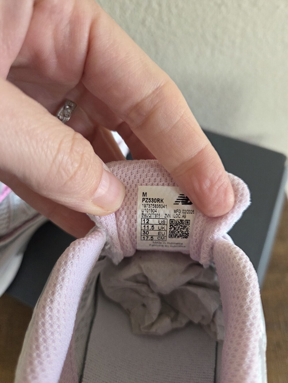 New Balance Girls Pink Preschool 530 Size 12 NWT - Picture 7 of 8